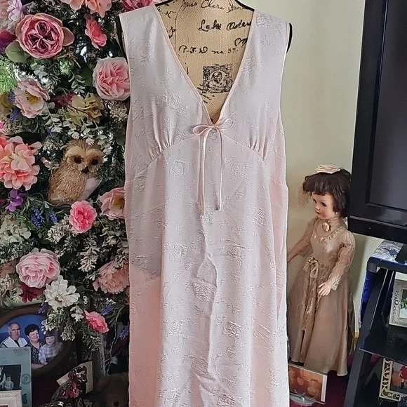 3X Tall- Jaclyn Smith Studio Sleep Gown - Picture 1 of 12